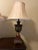 Set of 2 Contemporary Brown Table Lamps For Sale - Image 4 of 5