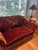 2020s Love Seat, Beautiful Custom Made , Plush, Tufted, Rich Brown Velvet Fabric For Sale - Image 5 of 7