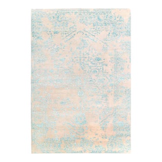 2020s Fine Hand Knotted Modern Rug For Sale