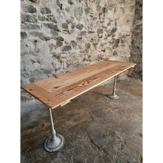 Antique French Bistro Table Dining Table, 1900s For Sale - Image 17 of 17