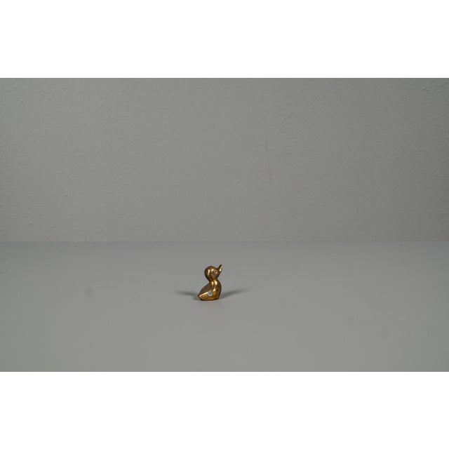 Small Brass Duck Hand Charm For Sale - Image 9 of 10