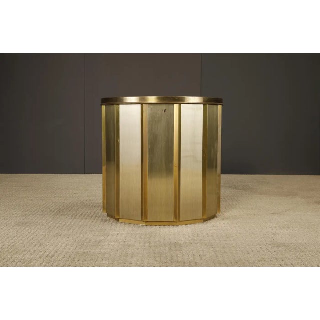 1970s Mastercraft Sculptural Brass Dining / Game / Center Table Base For Sale - Image 9 of 16