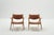 1960s Vintage CH28 Sawbuck Lounge Chairs by Hans J. Wegner for Carl Hansen, 1960s, Set of 2 For Sale - Image 5 of 11