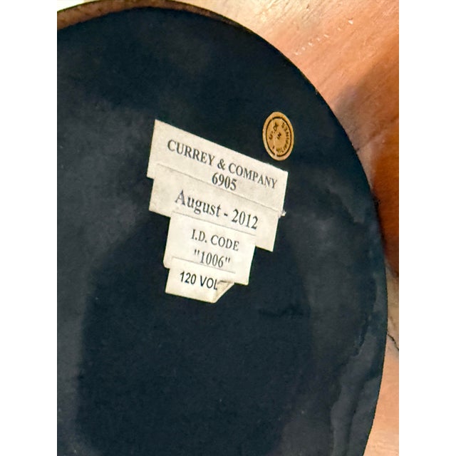 Curry & Company Urbino Terracotta Table Lamp For Sale - Image 12 of 12