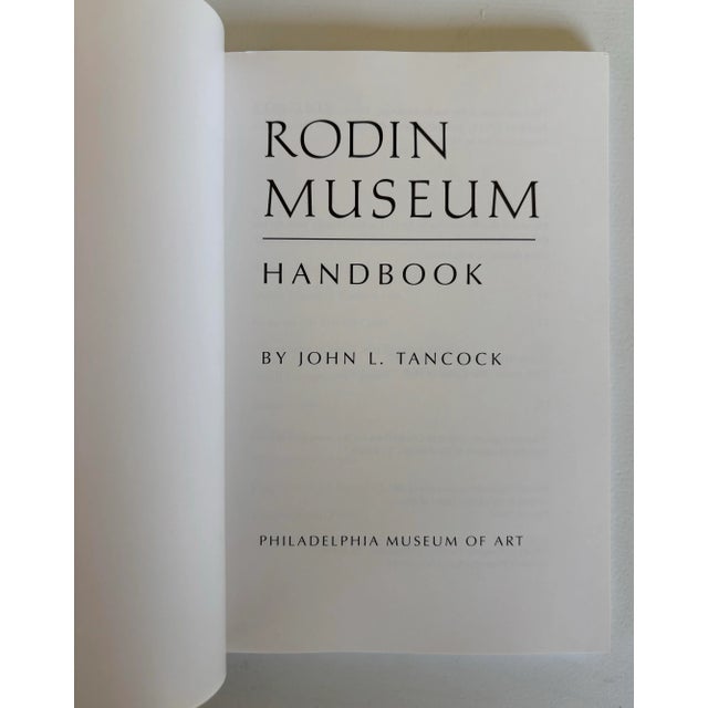Rodin Museum Handbook by John L. Tancock Philadelphia Museum of Art For Sale In Charleston - Image 6 of 12
