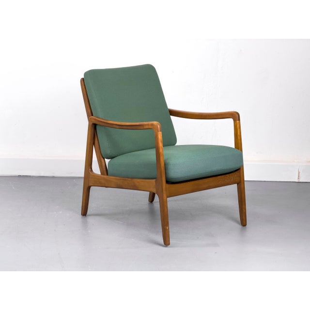 Danish Model FD-109 Lounge Chair by Ole Wanscher for France & Daverkosen, 1950s For Sale - Image 14 of 18