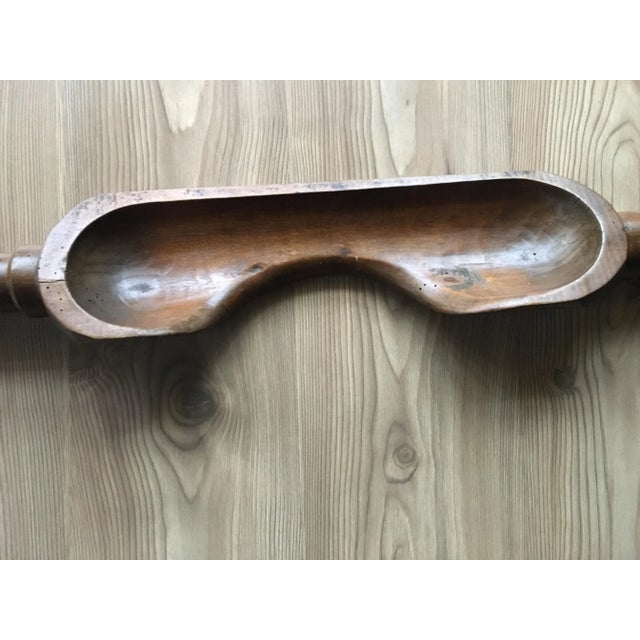 Black Wabi-Sabi Wooden Load Bearing Device, 1900s For Sale - Image 8 of 16