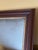 Antique Victorian Walnut Mirror Original Wood Panel Back Gold Liner Foxed Wall For Sale - Image 4 of 10
