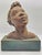 1970s Katherine Kadell Clay Bust Sculpture Female Portrait, Los Angeles Modern Art For Sale - Image 9 of 18