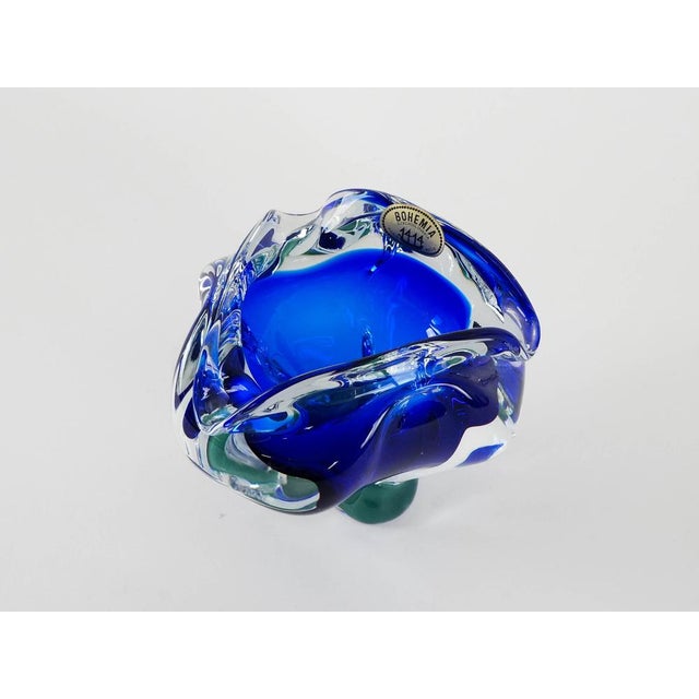 1970s Vintage Bohemia Bowl, 1970s For Sale - Image 5 of 9