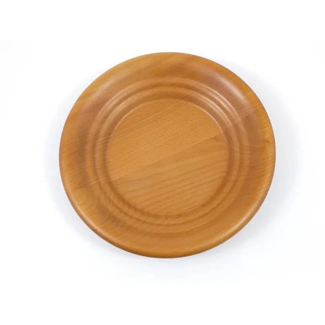 1970s Modernist Wooden Fruit Bowl attributed to Carl Aubock, Austria, 1970s For Sale - Image 5 of 7