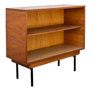 Sideboard in Wood and Iron by Leonardo Fiori for Isa Bergamo, Italy, 1950s For Sale