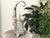 Antique Victorian James W. Tufts silver-plated pickle castor, No. 3614, with pressed glass liner, fitted lid, ornate...