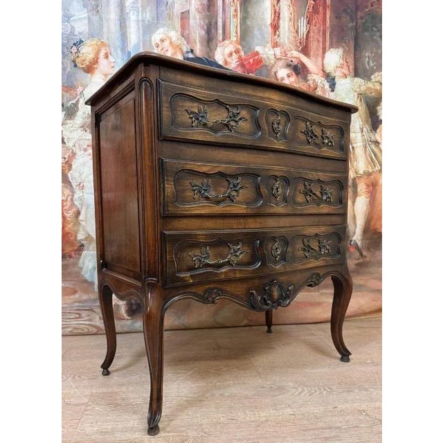 Louis XV Style Provencal Chest of Drawers For Sale - Image 9 of 10