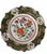 Mason's Ironstone Mid 19th Century Mason’s Patent Ironstone China Imari Style Plate With Emerald Green and Gilt Border For Sale - Image 4 of 8