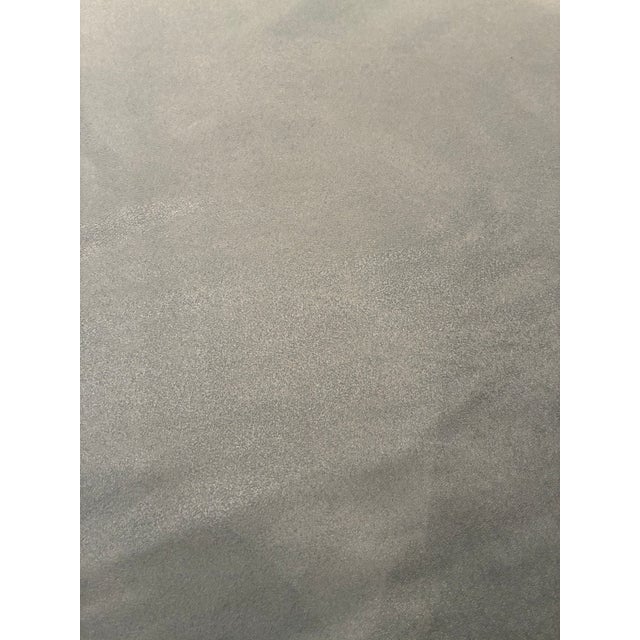 Ultra soft suede fabric in seafood green from Osborne and Little