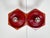 This pair of wall lights from Hustadt Leuchten was manufactured in the 1970s. with its distinctive hexagonal shape,...