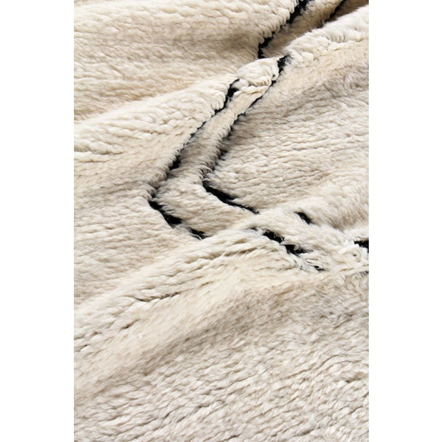 Not Yet Made - Made To Order Weighton Hand loom Wool Ivory/Black Rug-10'x14" For Sale - Image 5 of 8