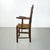 French Wood Oak and Straw Chair with Armrests Decorations, 1890s For Sale - Image 3 of 18