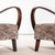 1950s Armchair in Floral Jacquard Fabric from Jindrich Halabala, 1950s For Sale - Image 5 of 9
