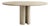 Roman Dining Table III in Bianco Alabastrino Travertine by Paloma Editions For Sale