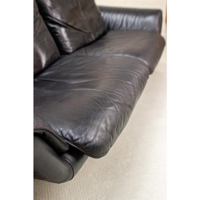 Animal Skin Vintage 2011 Sofa Two-Seater Couch in Leather from, de Sede, 1983 For Sale - Image 7 of 16