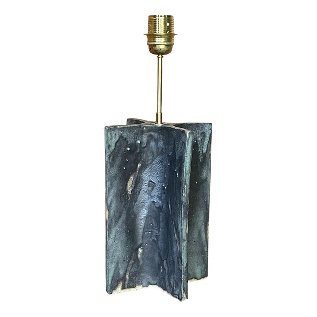 Studiolo Ceramic Table Lamp by Renzo Maar For Sale