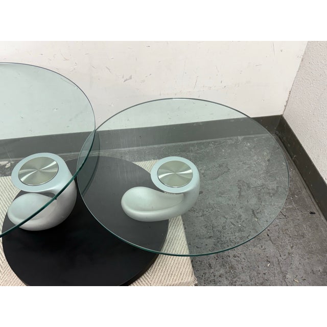 Glass Naos Papillion Extension Coffee Table For Sale - Image 7 of 12