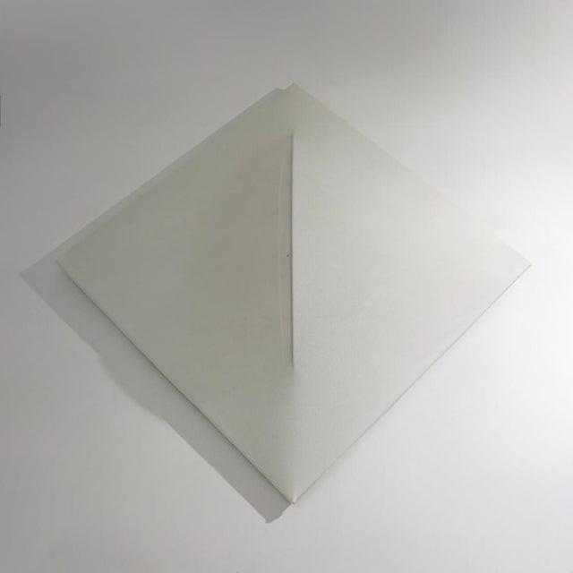 1970s Square Saori Wall Lamp by Kazuhide Takahama for Sirrah, 1970s For Sale - Image 5 of 14