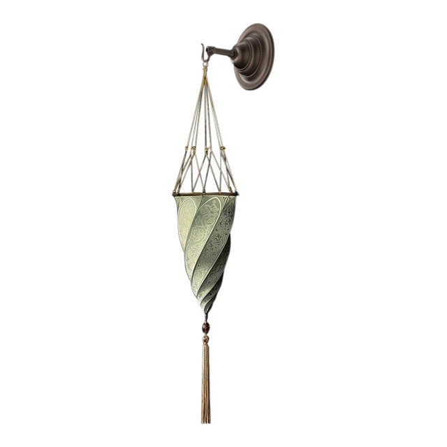 Fortuny Silk Cesendello Ceiling or Wall Light For Sale