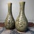 Celadon Ikebana Vases with Floral Relief by Noma Gazan, Japan, 1970s, Set of 2 For Sale - Image 17 of 17