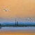 1990s Original Florida Highwaymen Landscape Painting by Sam Newton For Sale - Image 4 of 15