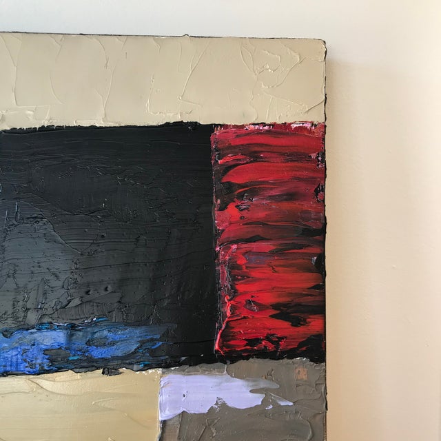 Contemporary Contemporary Abstract Painting by Stanley Dean Edwards For Sale - Image 3 of 6