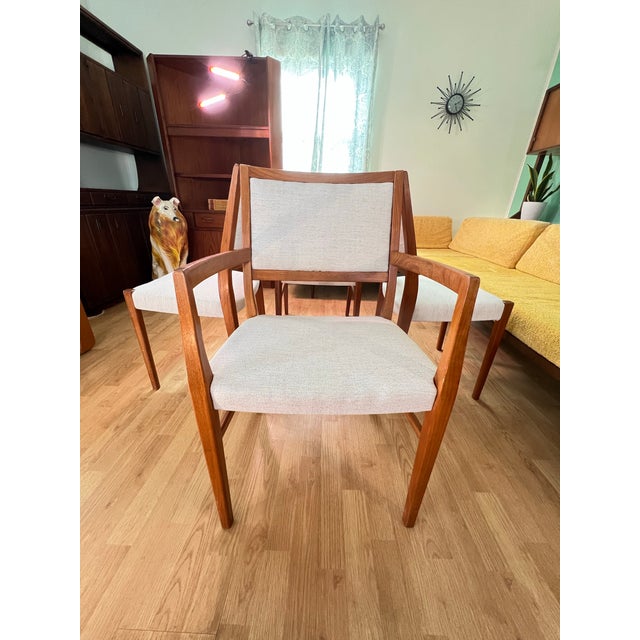 1960s 1960s Svegards Markaryd Set of 4 Swedish Teak Dining Chairs For Sale - Image 5 of 12