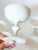 Vintage Portieux Vallerysthal French White Opaline Coupes, Set of 7 For Sale - Image 9 of 12