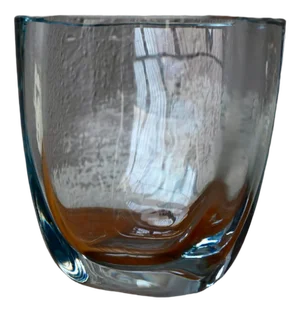 Swedish Crystal Vase from Strömbergshyttan, 1950s