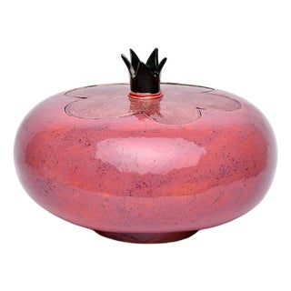 Spiral Ceramic Urn by Heidi Hartmann For Sale