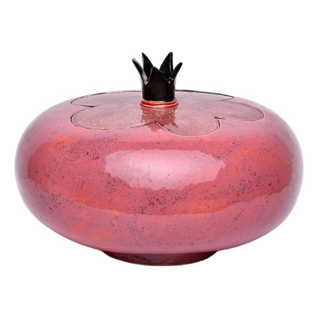 Spiral Ceramic Urn by Heidi Hartmann For Sale