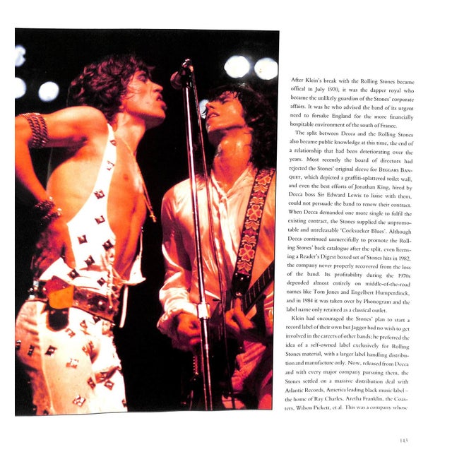 "The Rolling Stones: Street Fighting Years" 1993 Barnard, Stephen For Sale - Image 10 of 12