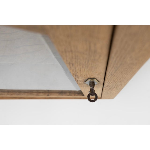 Brown Mid-Century Table Display Cabinet, France, 1900s For Sale - Image 8 of 14