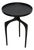 Etta Avenue Leslie End Table, Matte Black For Sale