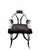 Antique Rustic Western Steer Horn Chair with Natural Cowhide Seat An exceptional example of American rustic craftsmanship,...