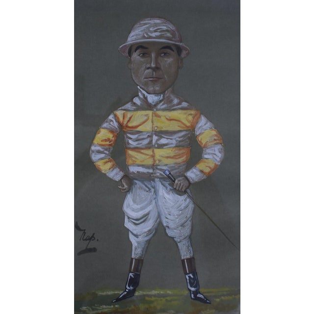 Art Sz: 14"H x 7"W Frame Sz: 20 3/4"H x 13 3/4"W Medium: watercolour and bodycolour on paper Samuel Loates (1865–1932) was...