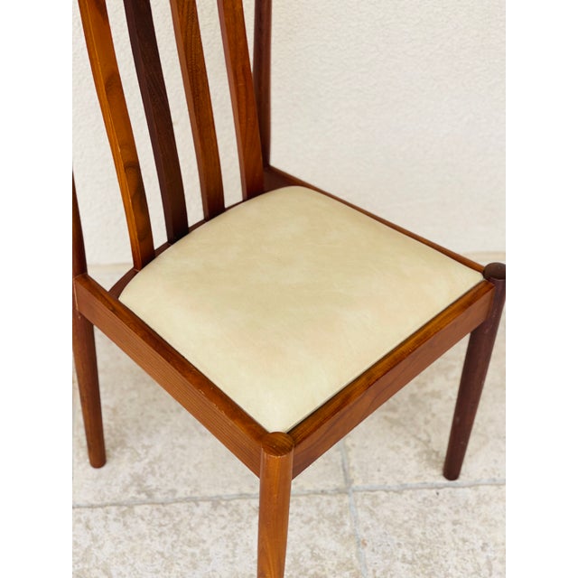 Brown Scandinavian Brown Chair, 1960s For Sale - Image 8 of 9