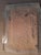 Late 20th Century Original Oil Painting "A Winter Sunday Morning – 1923" by Frances Ann Allen in Rustic Knotty Pine Frame For Sale - Image 5 of 5