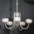 Mid-Century Hand-Blown Murano Glass 5-Arm Chandelier by Barovier & Toso For Sale - Image 15 of 18
