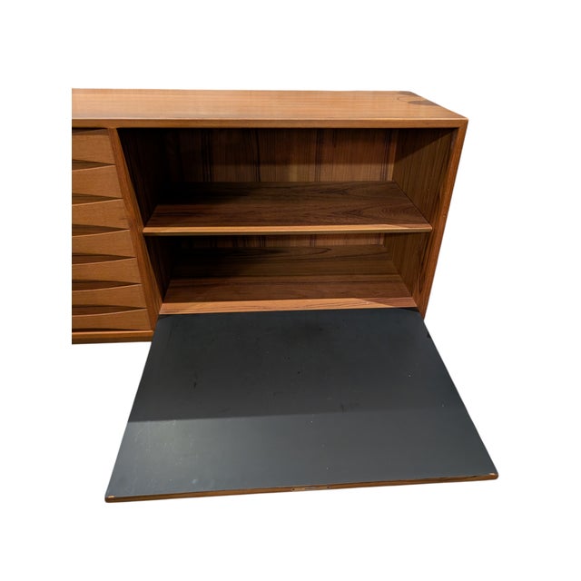 Immense mid century credenza by Arne Vodder for Sibast. 98" in length. Excellent condition for the era. Arne Vodder...