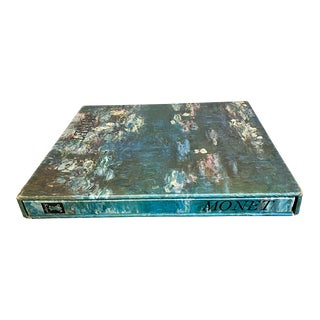 1970s Coffee Table Book Monet by Sabine Cotte Published in Paris For Sale