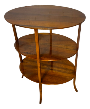 Antique Biedermeier Stand in Walnut, 1830