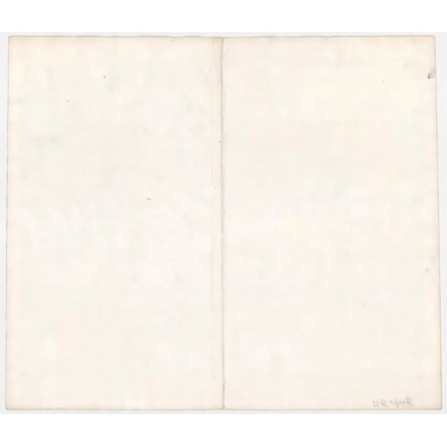 English 1695 East Riding of Yorkshire English Map For Sale - Image 3 of 3